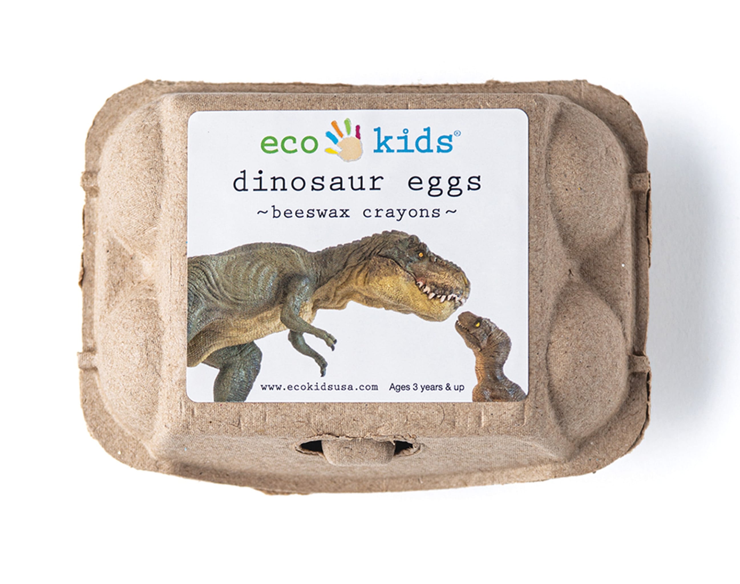 Dino Eggs Beeswax Crayons