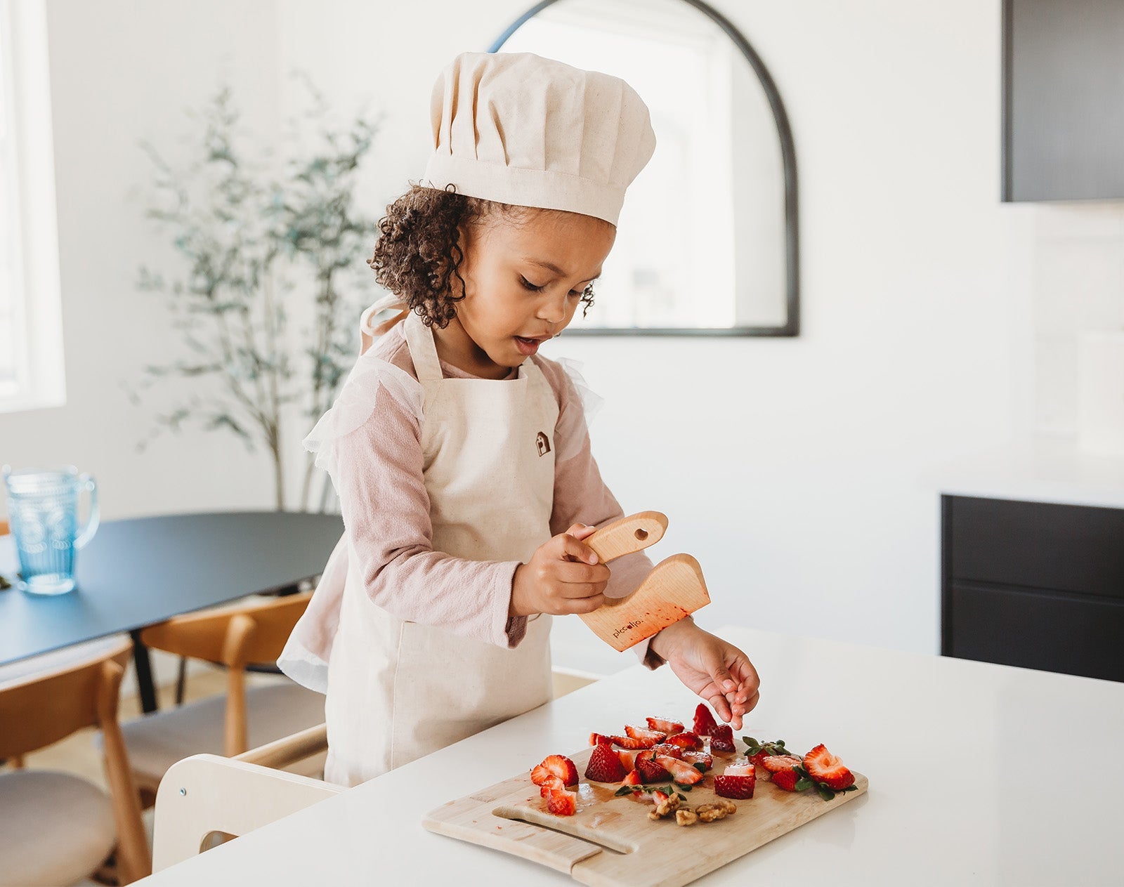 Mini Chef Apron & Hat Set