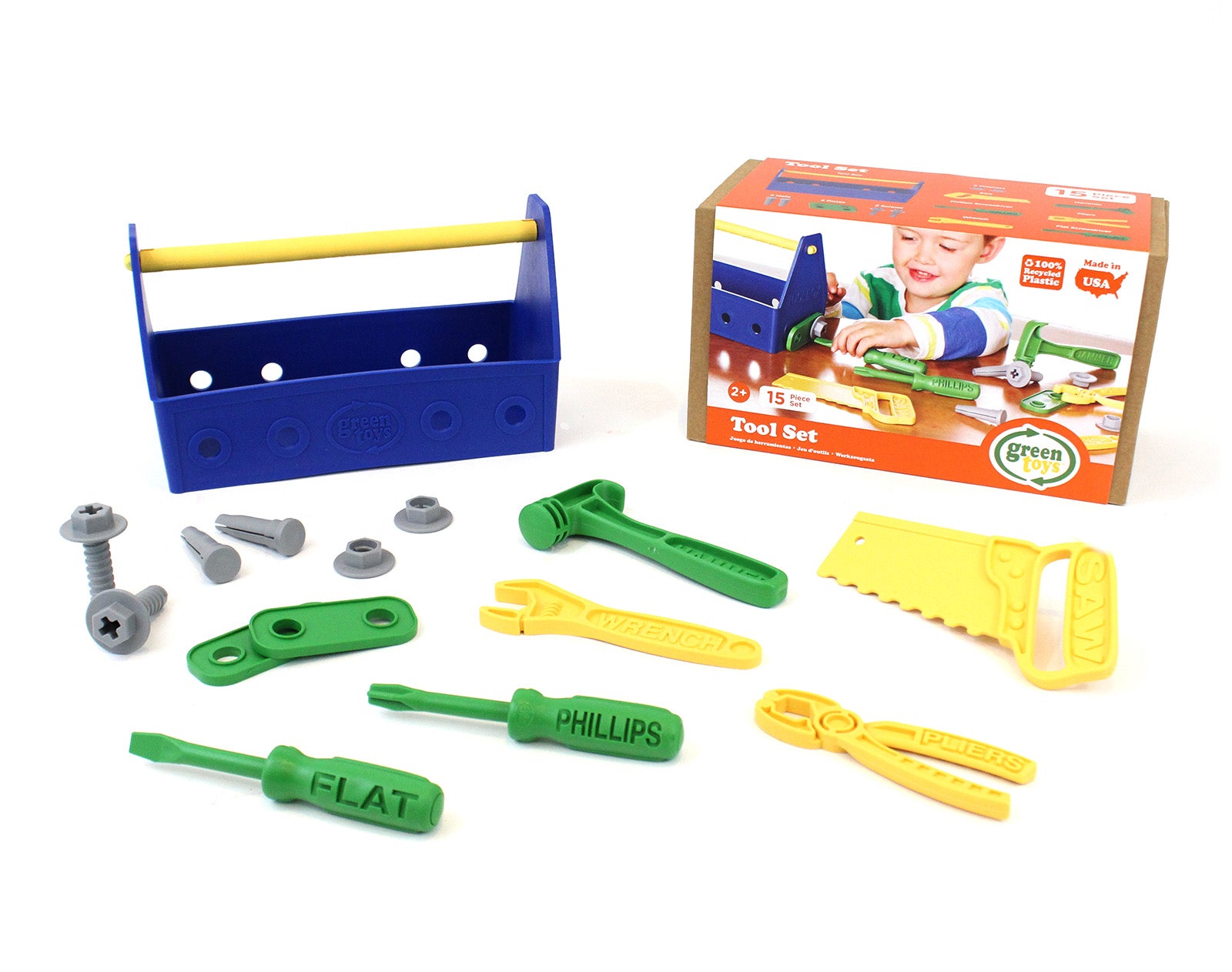 100% Recycled Pretend Tool Set