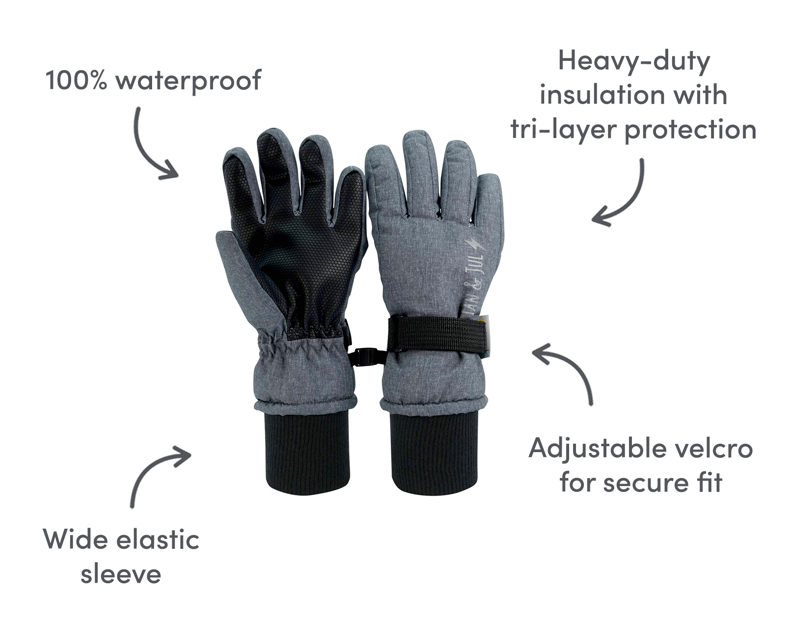 Waterproof Snow Gloves