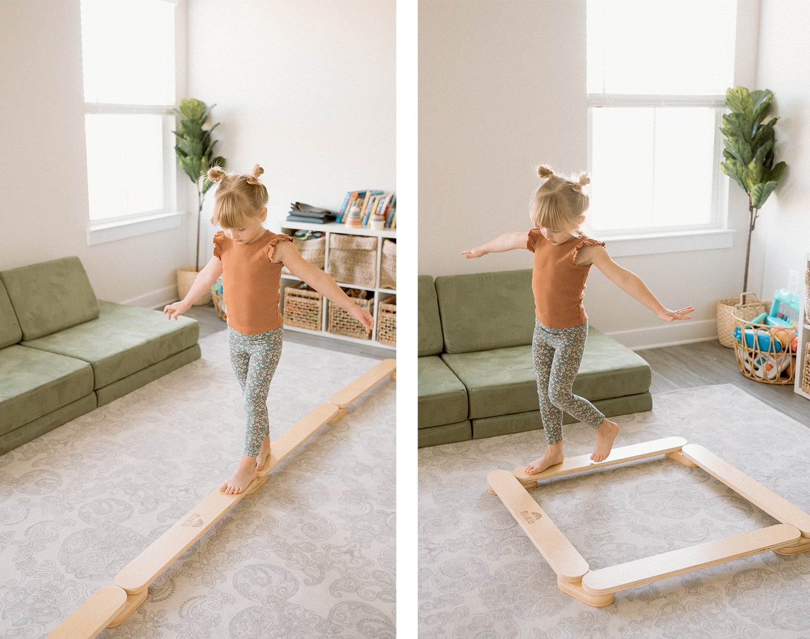 Wooden Balance Beam