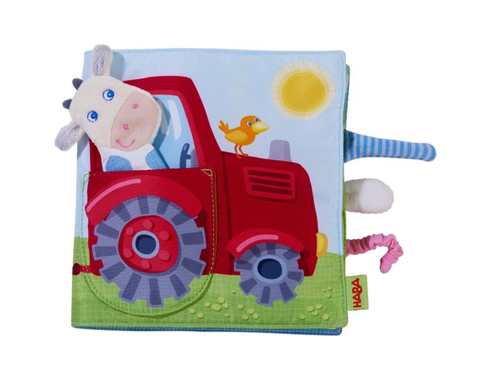 Soft Farm Book with Finger Puppet