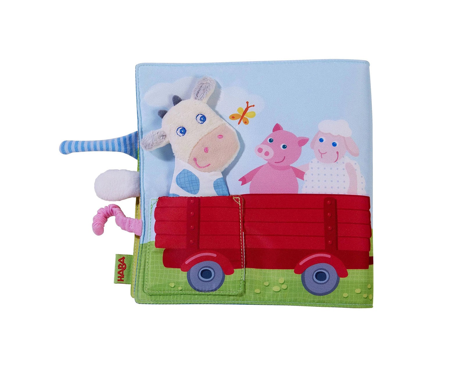 Soft Farm Book with Finger Puppet