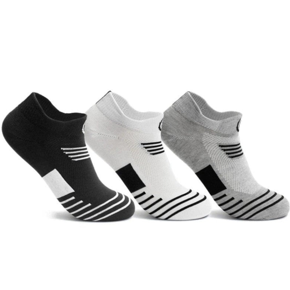 3 Pair Pro Ankle Compression Socks for Men