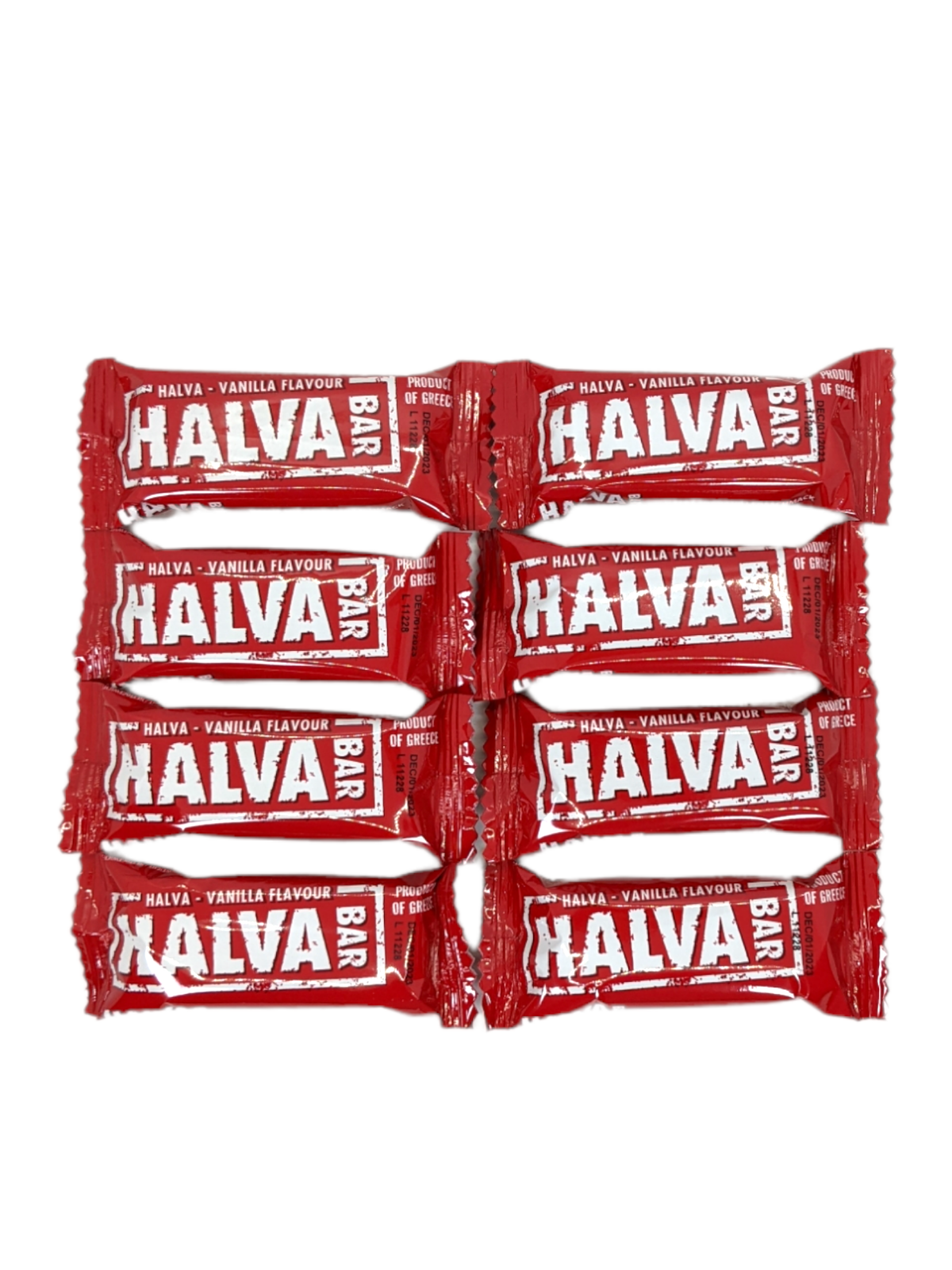 Haitoglou Vanilla Halva Snack Bars 40gr