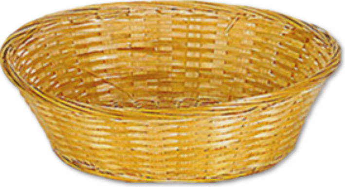 Oval Bamboo Bowl