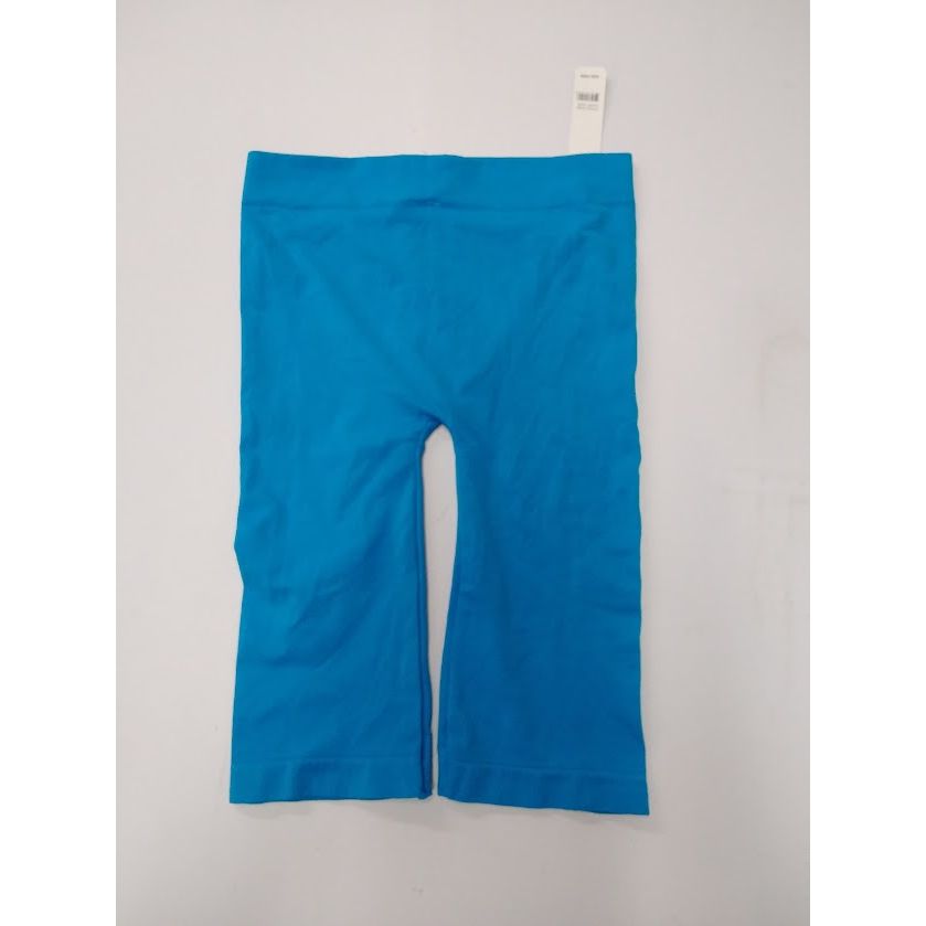 Mopas Activewear Long Stretch Shorts- Blue, One Size