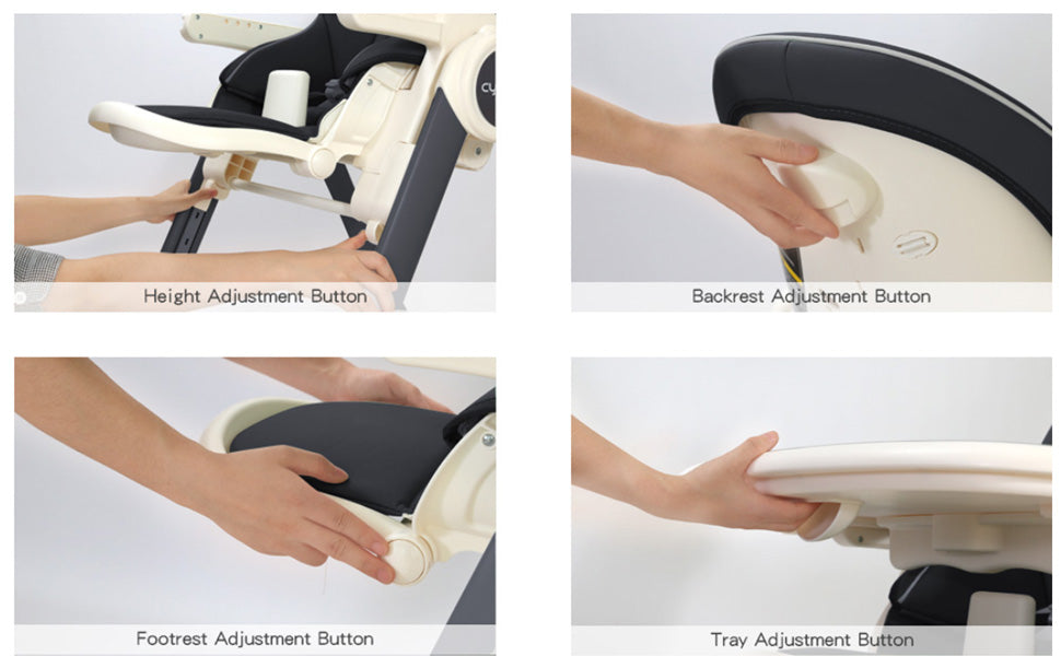 High Chair for Toddlers Foldable Baby Highchair cynebaby.store