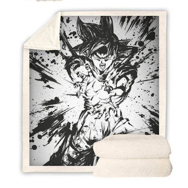 Dragon Ball throw blanket