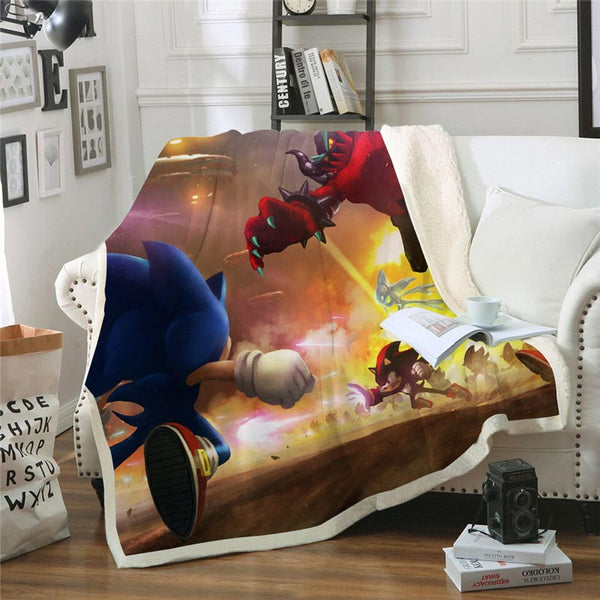 Sonic The Hedgehog Blanket