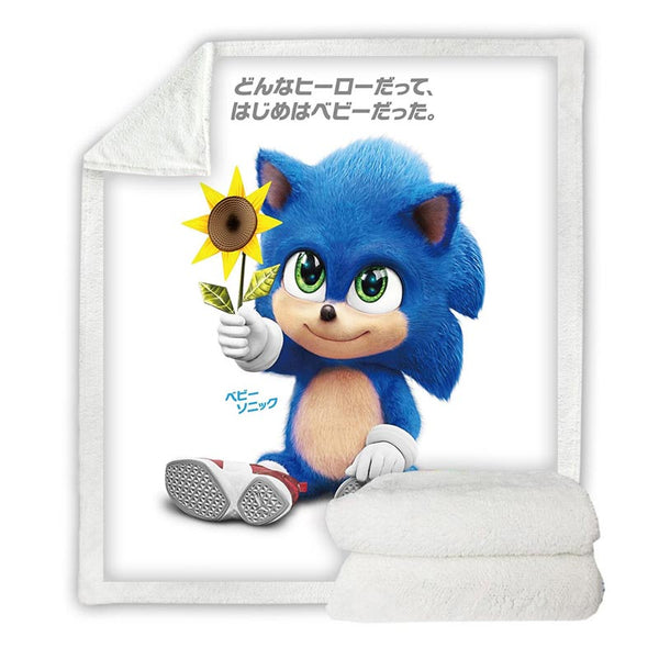 Sonic The Hedgehog Blanket