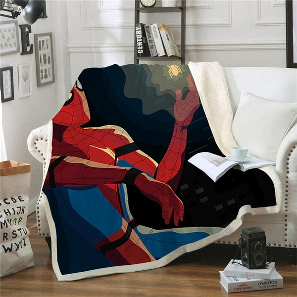 SpiderMan Throw Blanket