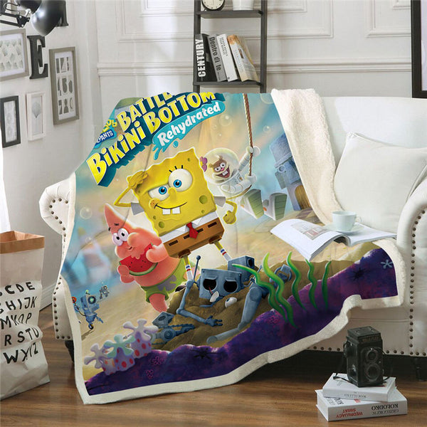 SpongeBob Throw Blanket