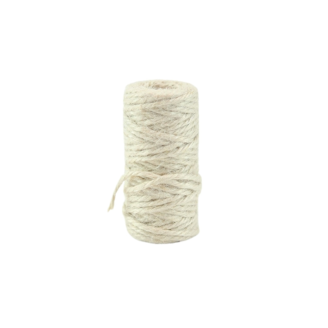 Jute Twine Mini Spool - Olive Green