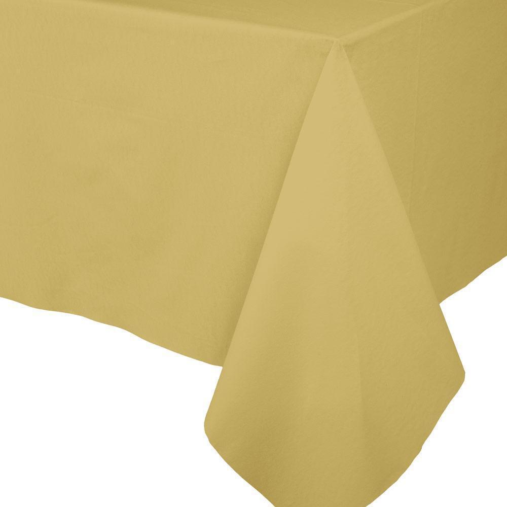 Paper Linen Table Cover - Moss Green