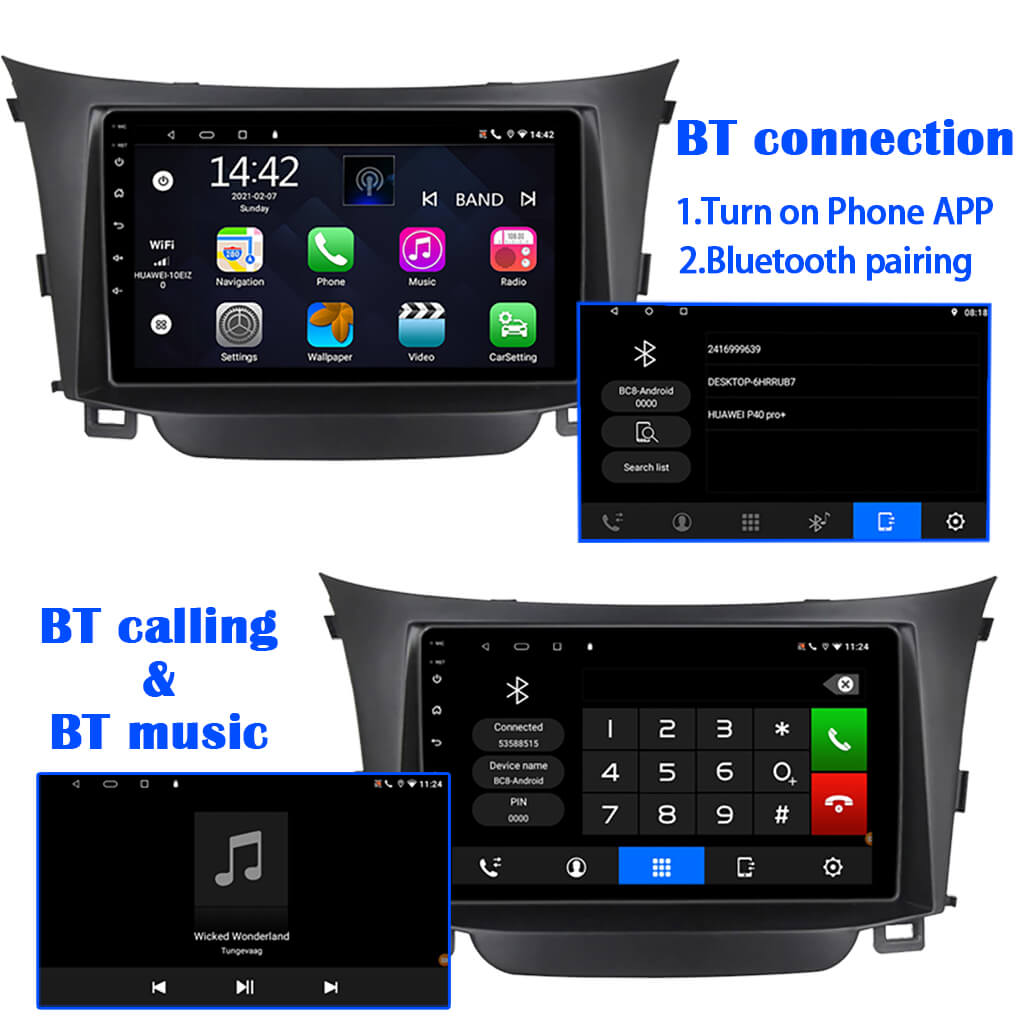 apple carplay aftermarket for Hyundai Elantra I30 GT