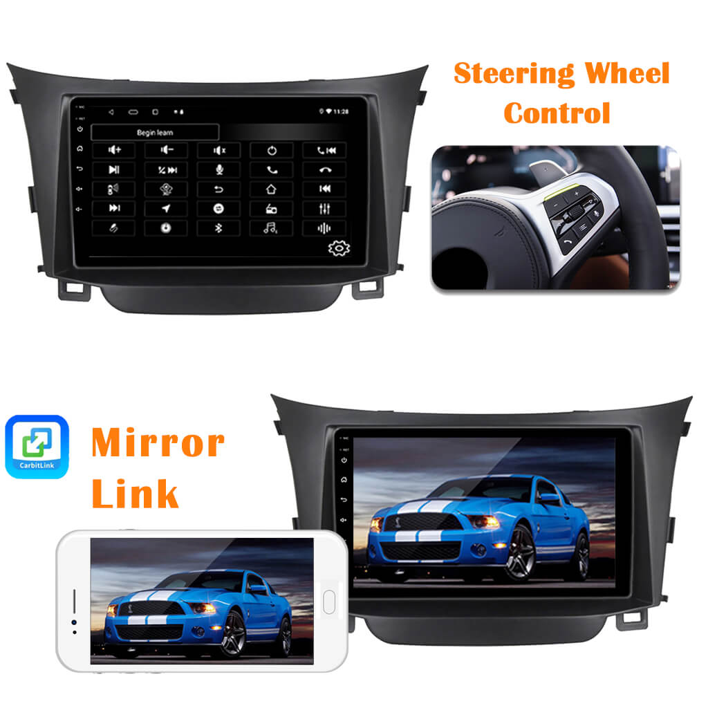 apple carplay aftermarket for Hyundai Elantra I30 GT