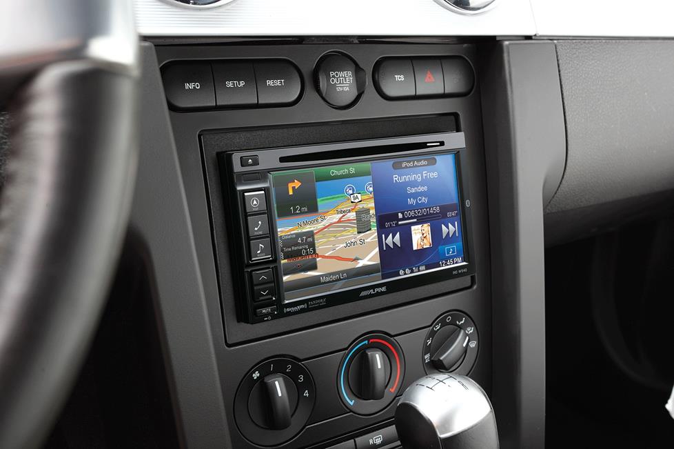 In-dash car stereo