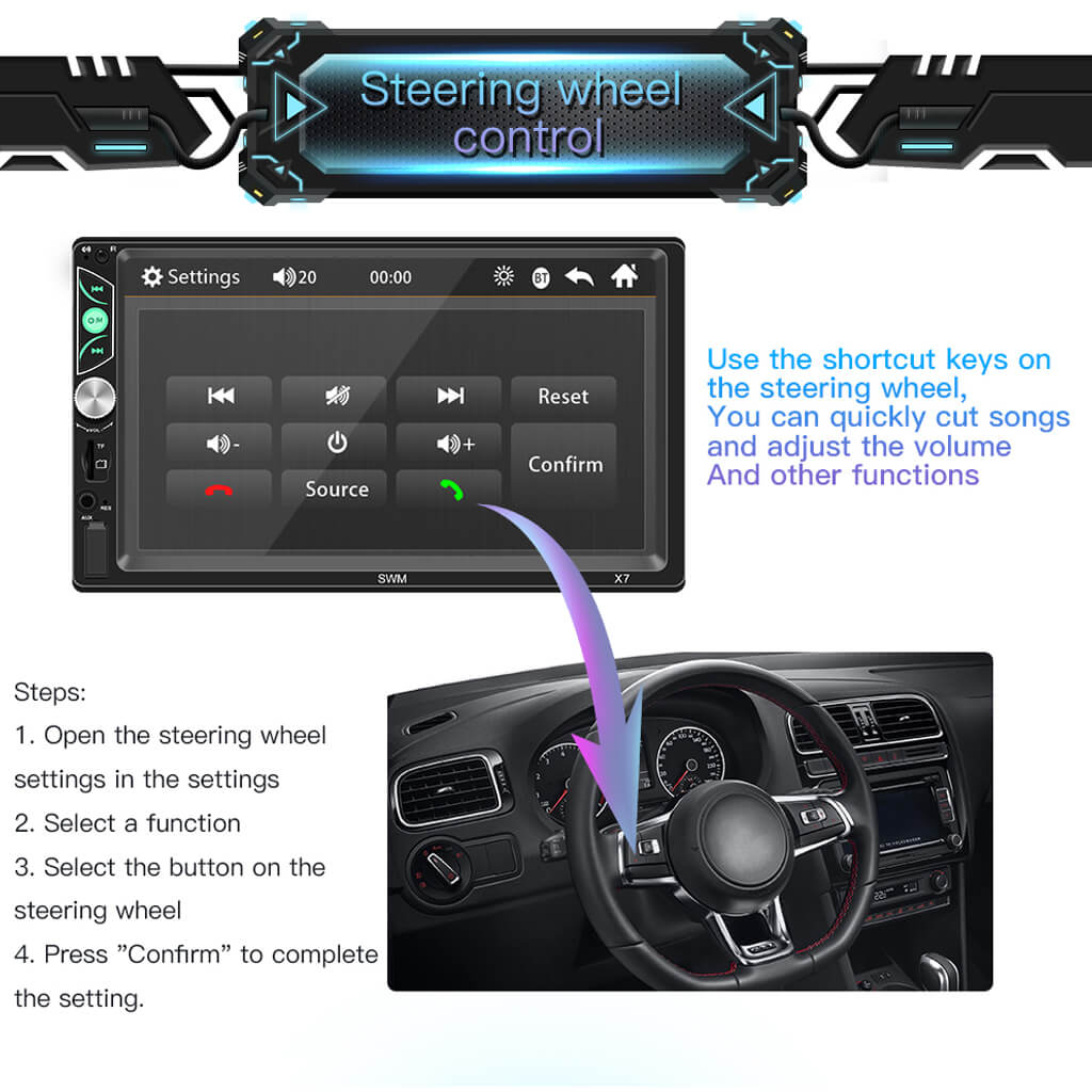car stereo 2 din