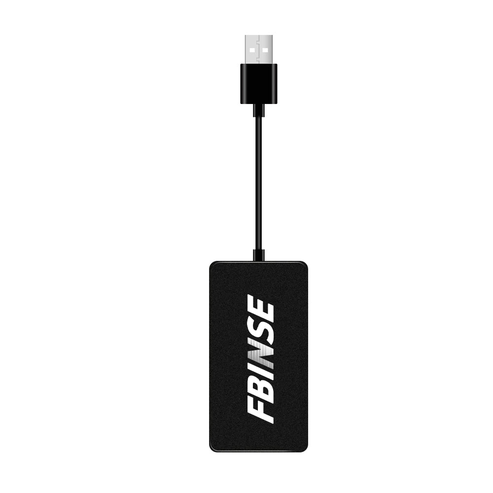 Install Autokit app in Android Car Radio Wireless Carplay dongle Wired USB Android Auto Carplay dongle Screen Mirroring SIRI Voice Control Google Maps not supports Original Factory Car Radio black