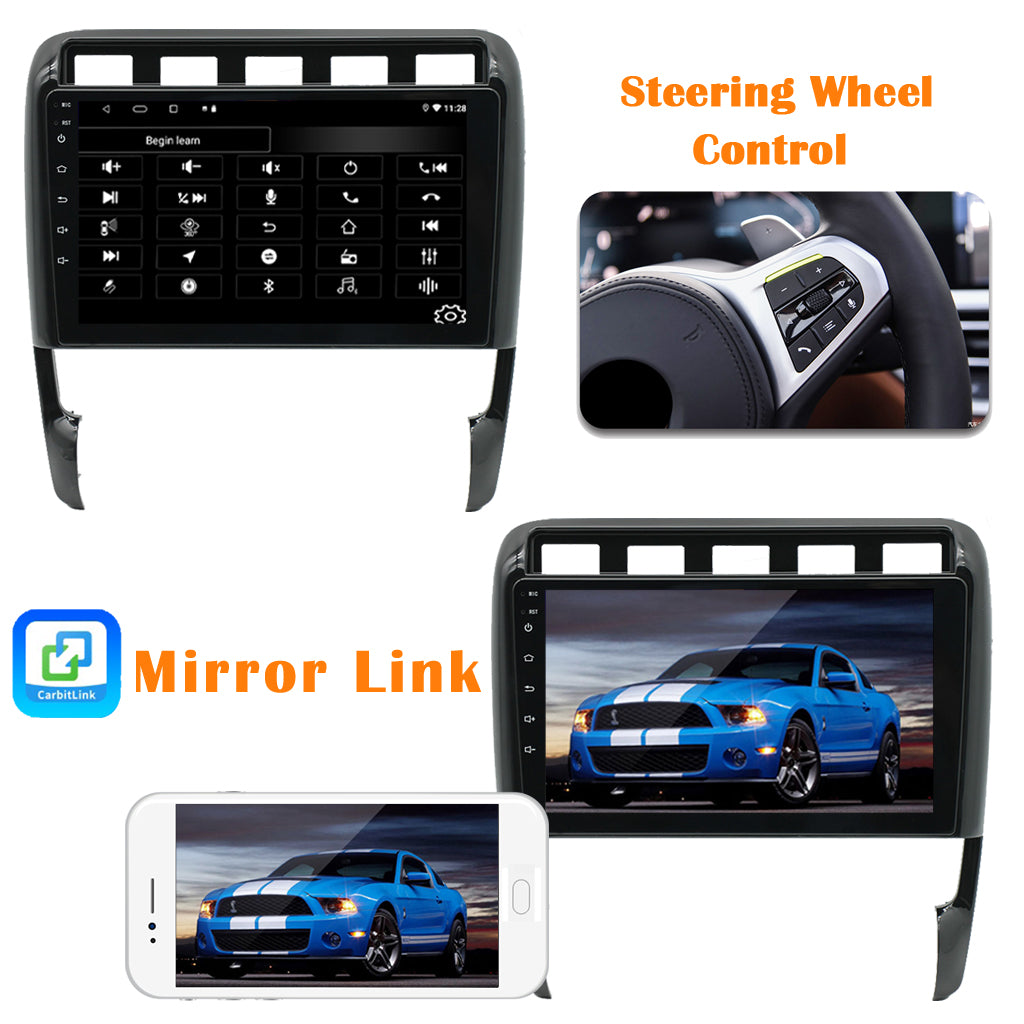 Porsche Cayenne mirrorlink + SW control