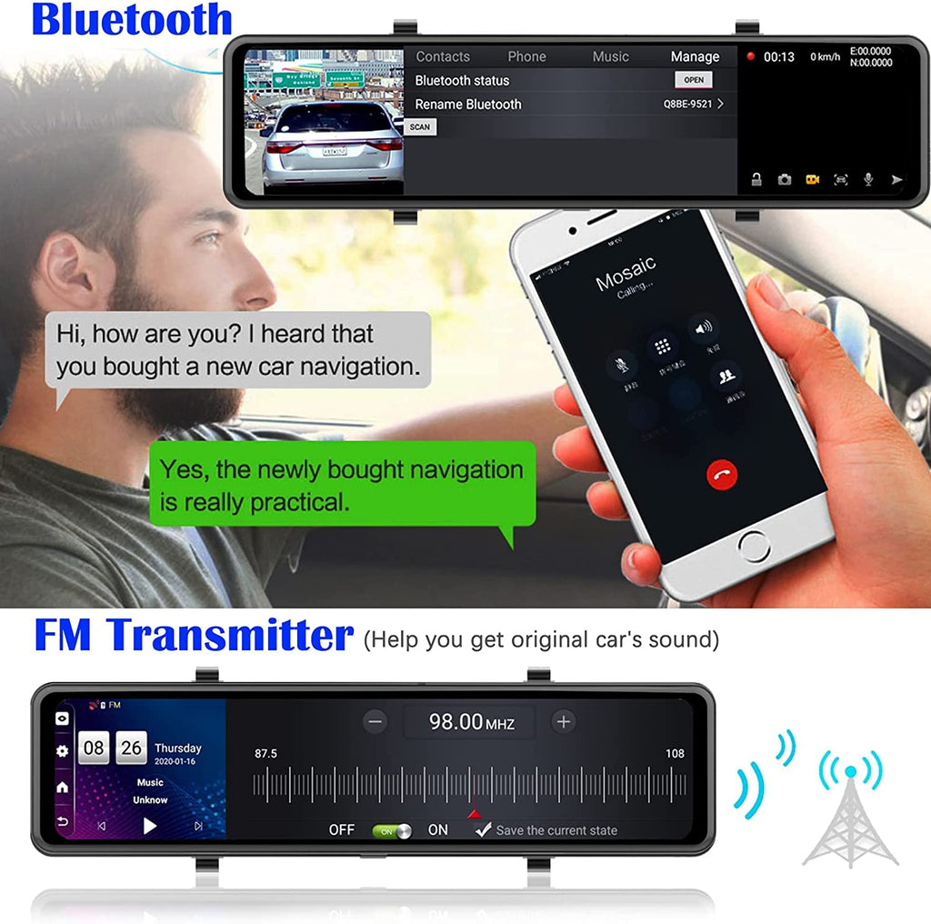 bluetooth and FM transmitter