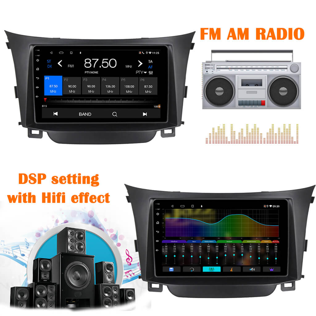 apple carplay aftermarket for Hyundai Elantra I30 GT