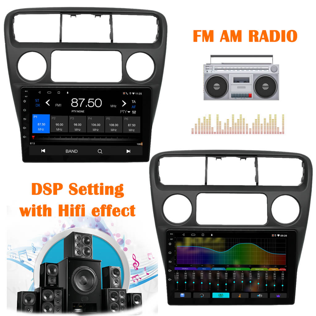 FM AM & DSP EQ setting