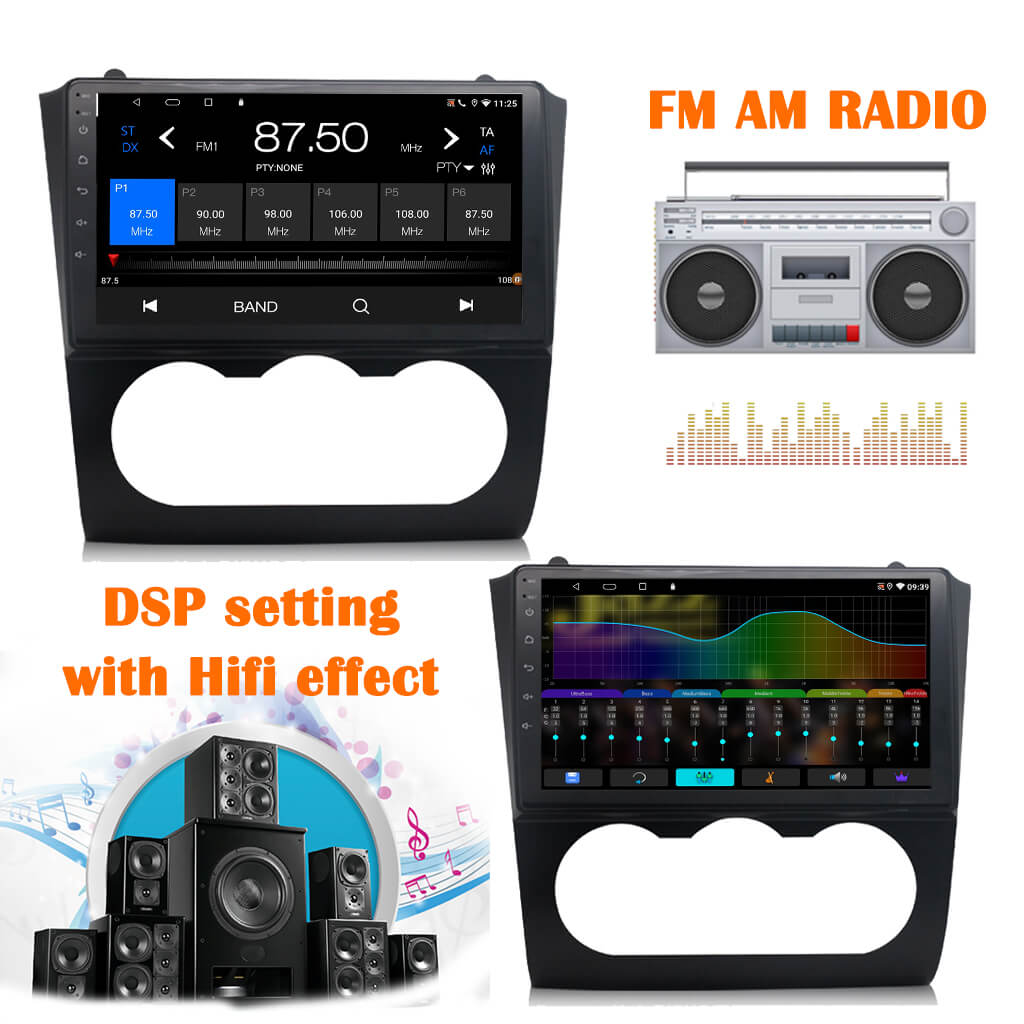 Nissan ALTIMA 2008-2012 FM/AM & DSP  HIFI