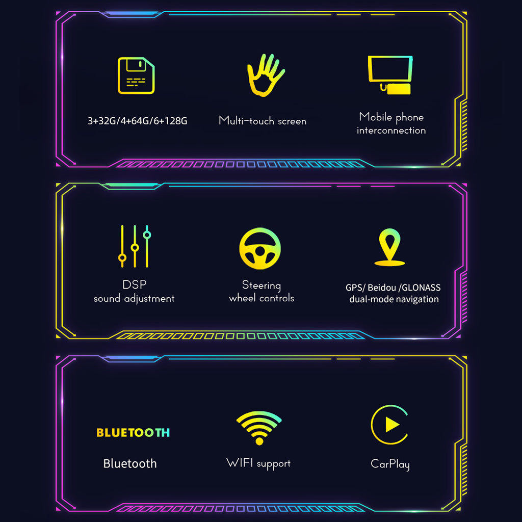 radio screen for car