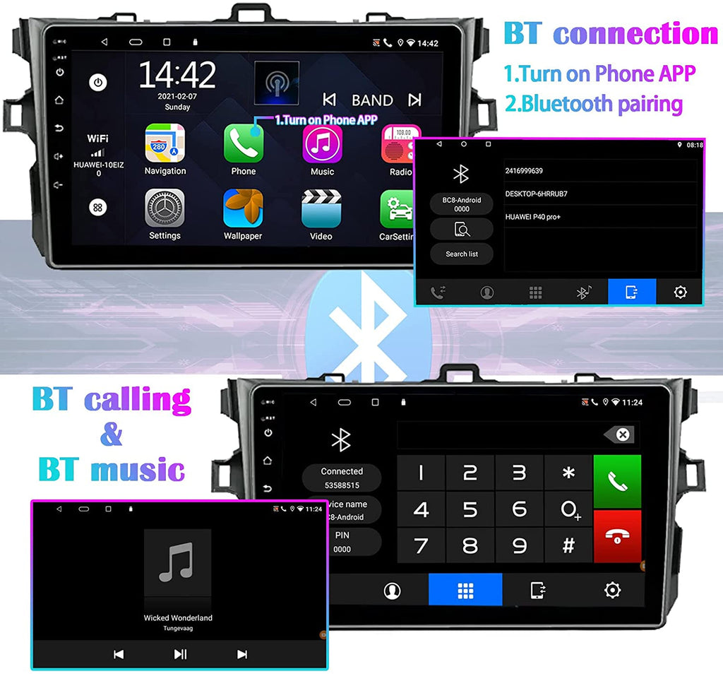 Corolla 2008-2012 Bluetooth