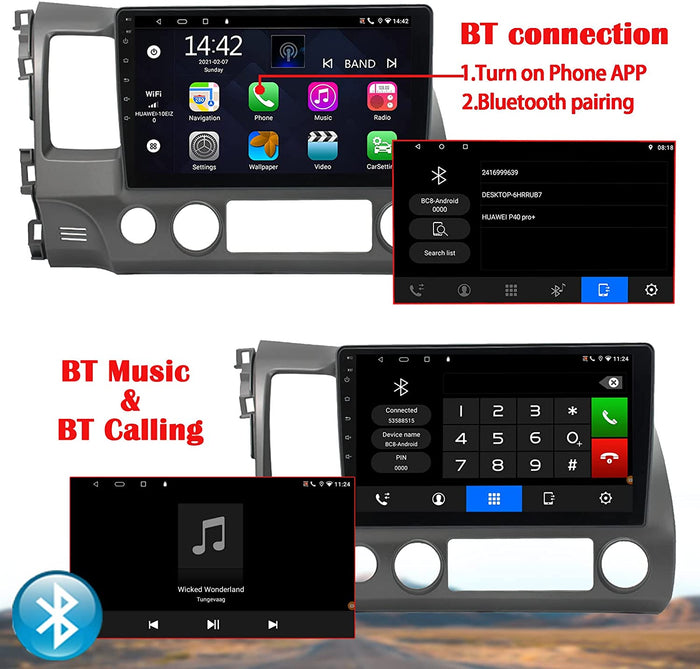2006-2011 honda civic Bluetooth