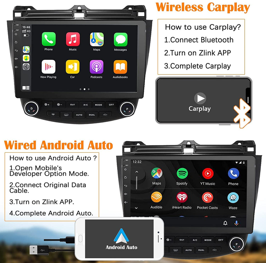 honda accord carplay & android auto