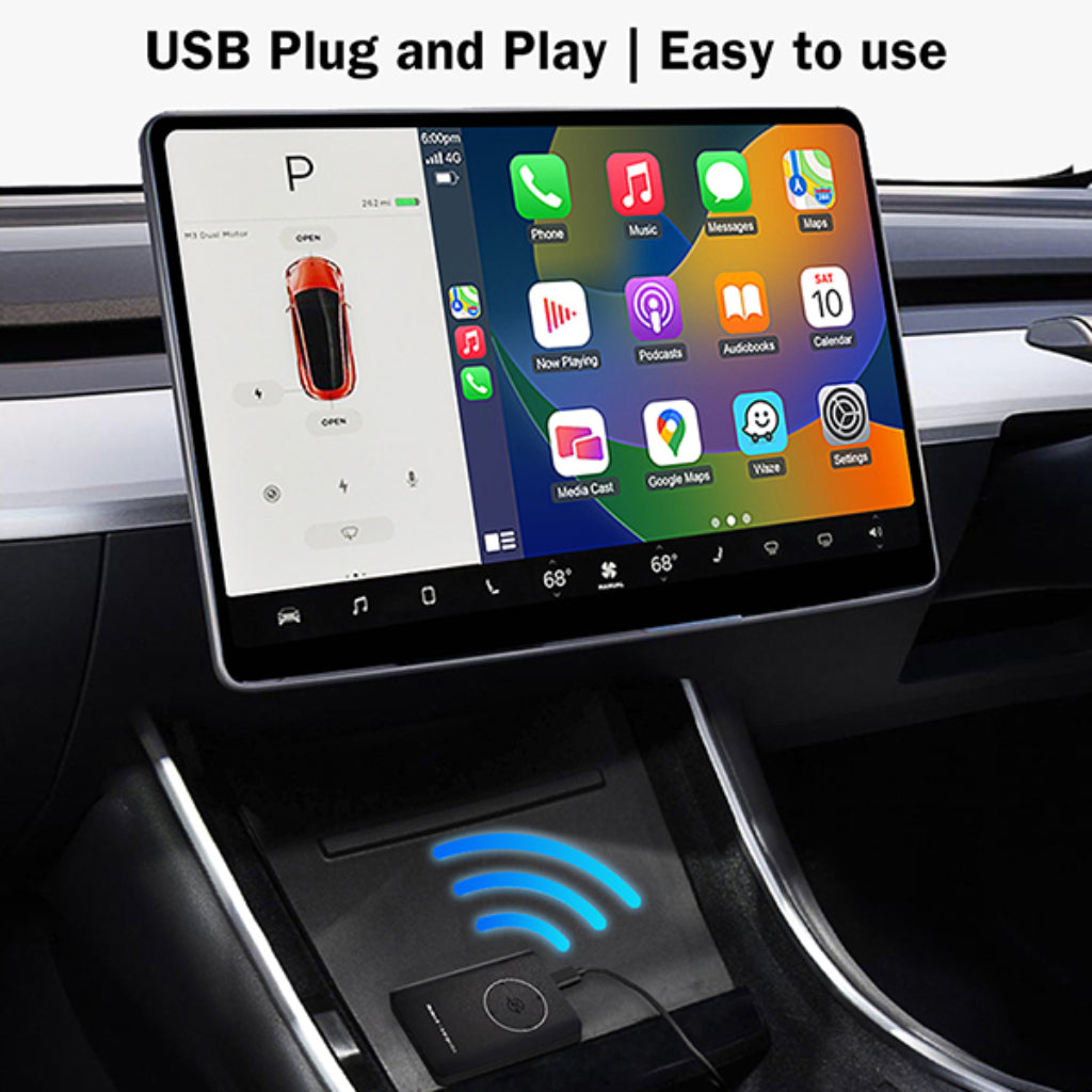 tesla carplay box