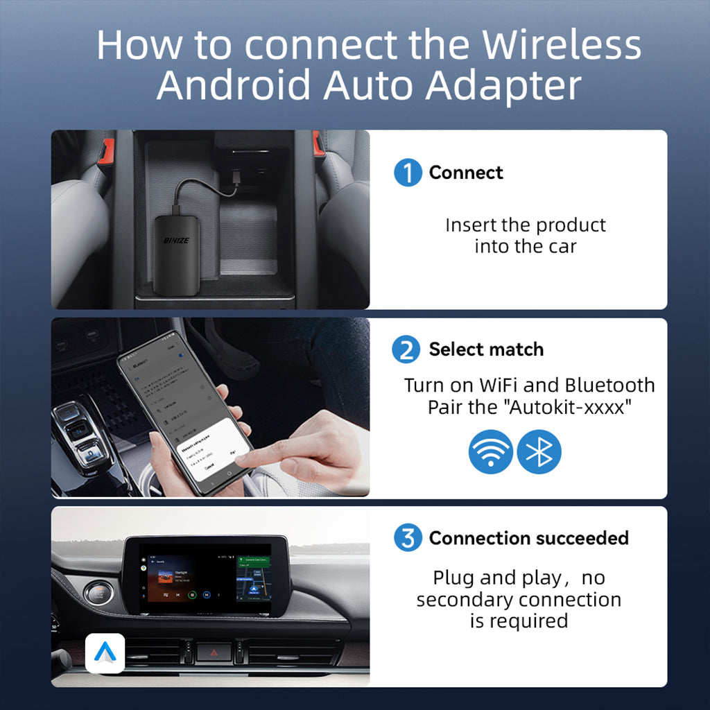 wireless android auto adapter