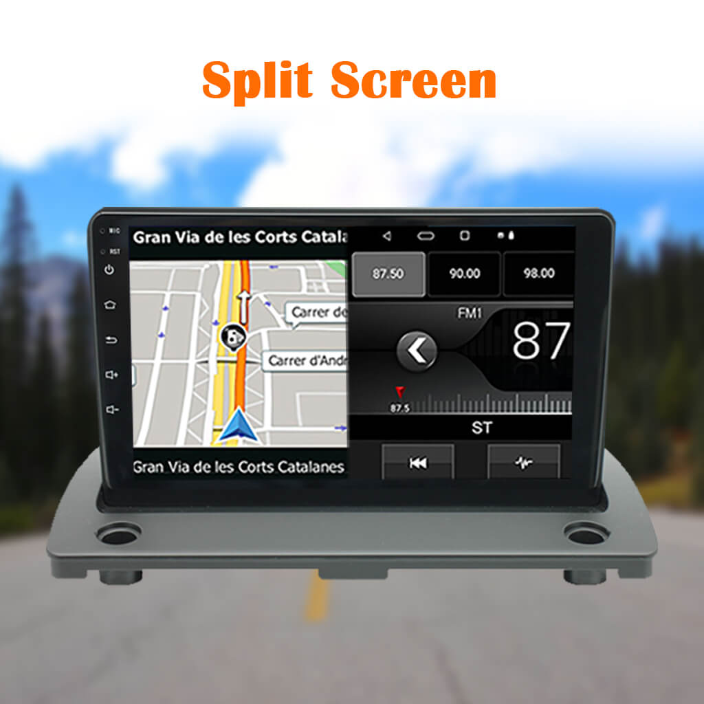 Volvo XC 90 split screen