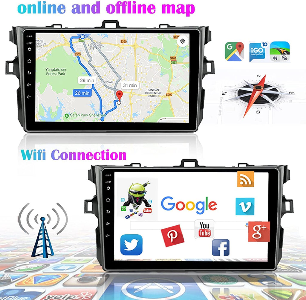Corolla 2008-2012 wifi and navigation