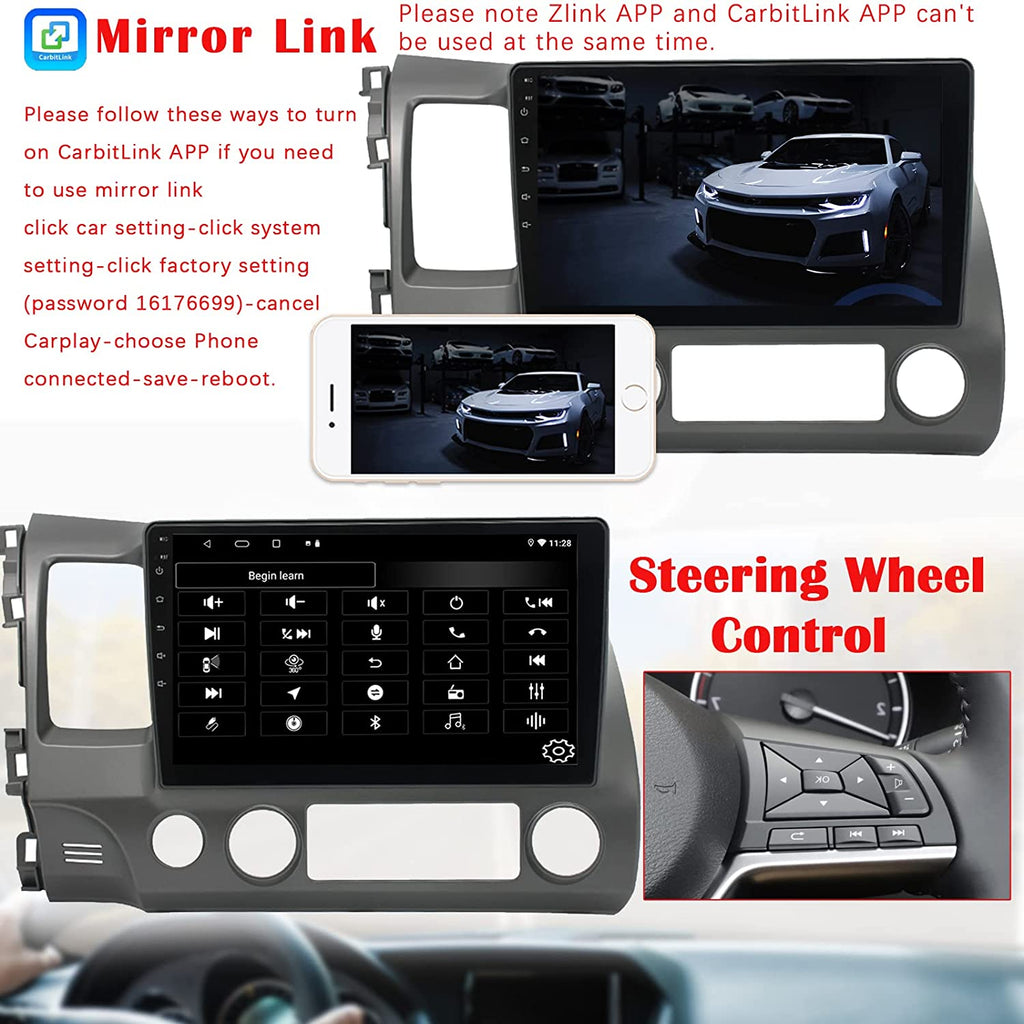 2006-2011 honda civic SW & mirrorlink
