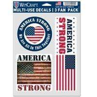 America Strong w/3 Decals Fan Pack