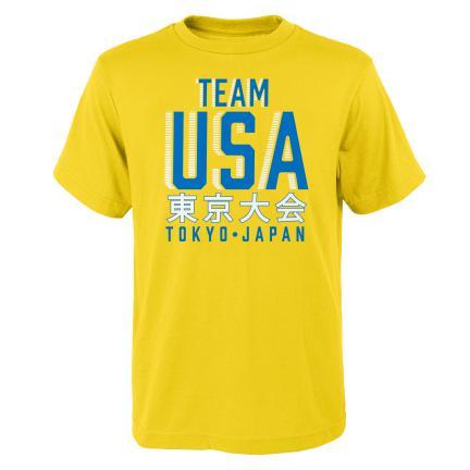 Team USA Yellow Tokyo Japan Shirt