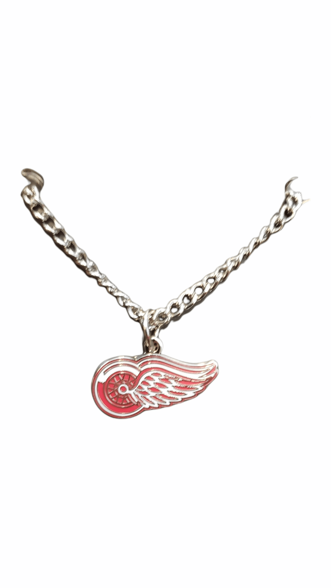 Detroit Red Wings Necklace w/Charm