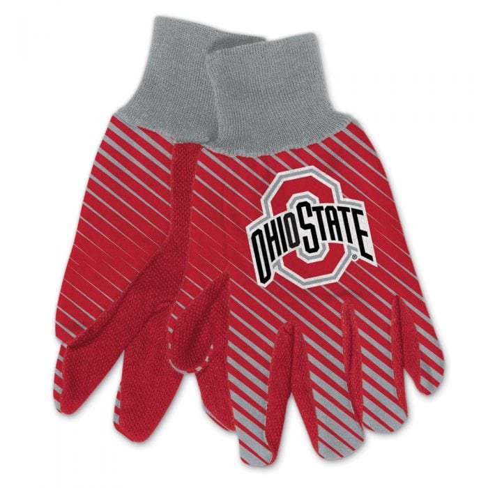 Ohio State Buckeyes Adult Two Tone Gloves