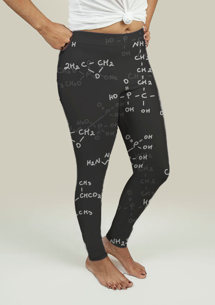 Leggings with Seamless pattern