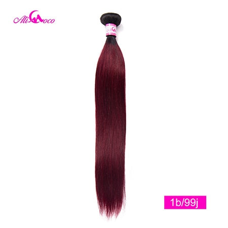 Ali Coco Brazilian Straight Hair 1/3/4 Bundles 