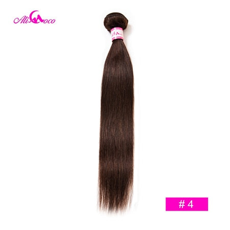 Ali Coco Brazilian Straight Hair 1/3/4 Bundles 