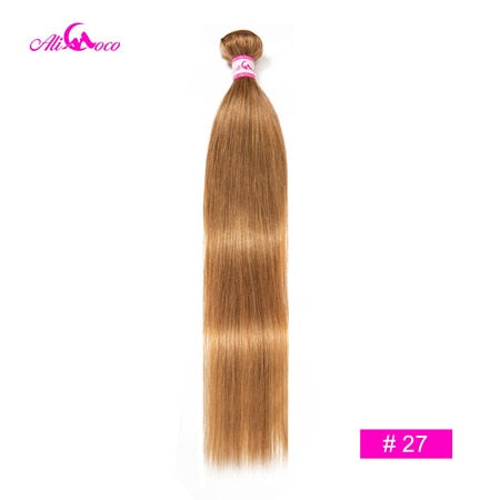 Ali Coco Brazilian Straight Hair 1/3/4 Bundles 