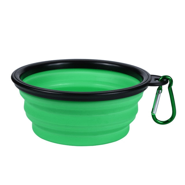 Dog Cat Pet Travel Bowl Silicone