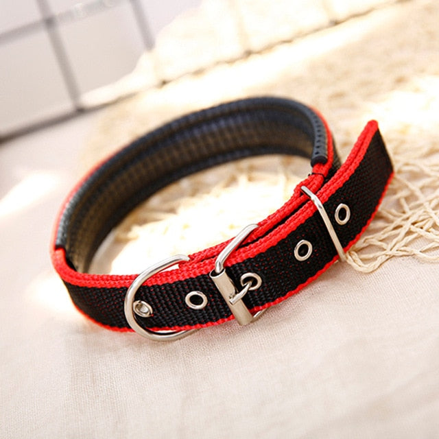 Pet Dog Collar Comfortable Adjustable Nylon