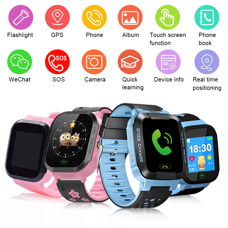 Children Smart Watch Safe Camera SIM Call