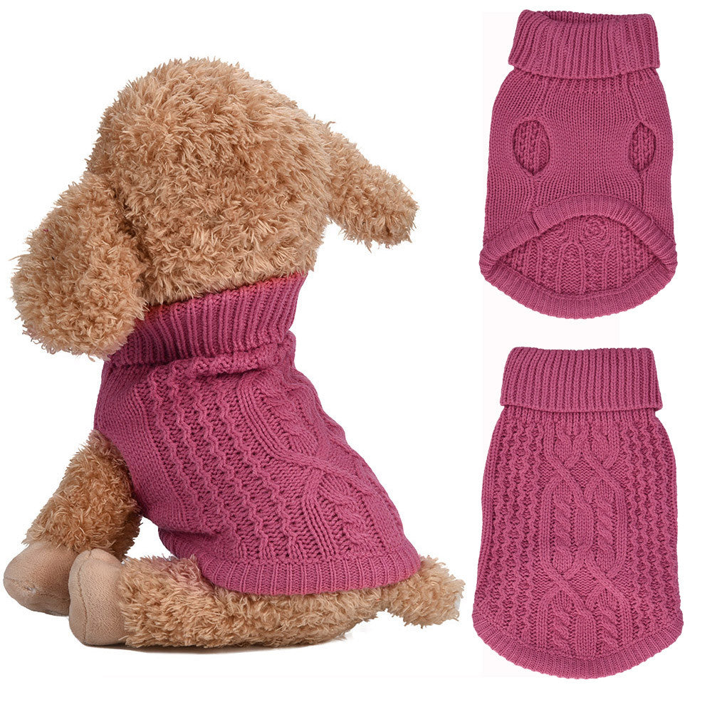 Pet Winter Clothes For Small Dogs Sweater